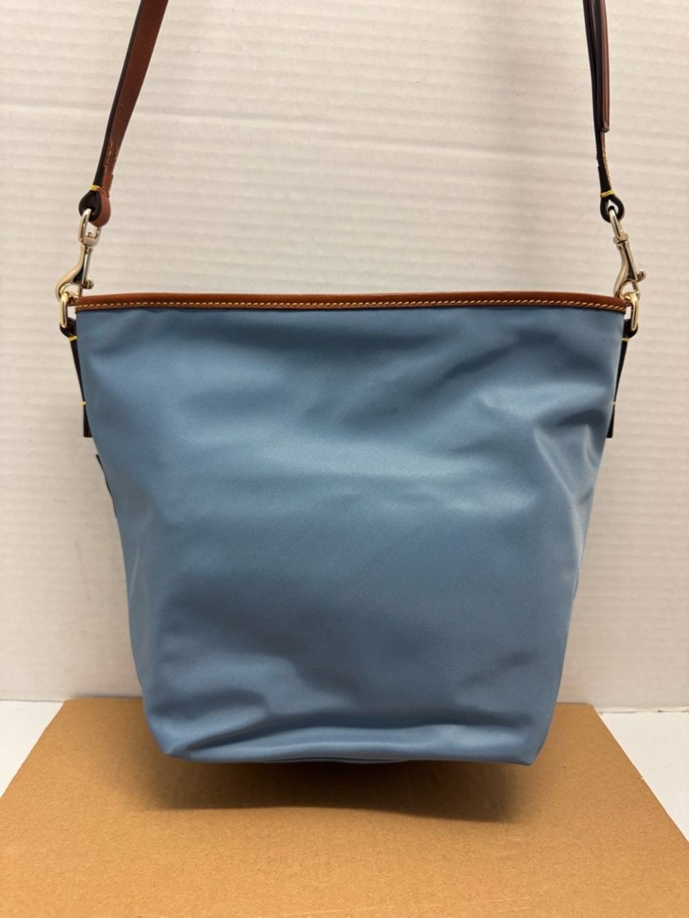 Dooney & Bourke Wayfarer Small Nylon Hobo Crossbody with Leather Trim - Picture 5 of 9